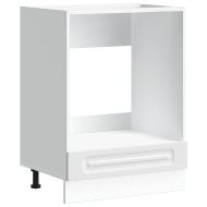 Шкаф за фурна, Kalmar, бял, инженерно дърво