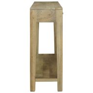 Конзолна маса с чекмедже Естествено сиво 110 x 30 x 80 см