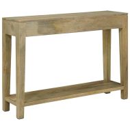 Конзолна маса с чекмедже Естествено сиво 110 x 30 x 80 см
