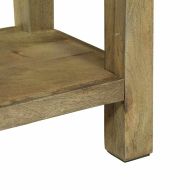 Конзолна маса с чекмедже Естествено сиво 110 x 30 x 80 см