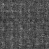 Леглова рамка с тапицирана гръбна част Тъмен сив 150 x 200 cm