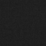 Леглова рамка с тапицирана гръбна част Черно 100 x 200 cm