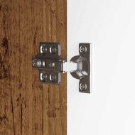 Шкаф за баня с мивка с рафт с врата Старо дърво 60 x 30 x 60 cm