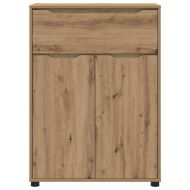 Шкаф за баня с рафт Дъб 72,5 x 36,5 x 100 см Инженерно дърво