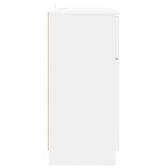 Служебен шкаф с чекмедже Бяло 100 x 30 x 65,6 Инженерно дърво