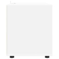 Шкаф за съхранение Бяло 80 x 48 x 57 см Инженерно дърво