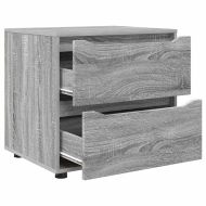 Шкаф за съхранение Сив Сонома 60 x 48 x 57 см Инженерно дърво