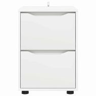 Шкаф за съхранение Бяло 40 x 48 x 57 см Инженерно дърво