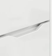 Шкаф за съхранение Лъскаво бяло 40 x 48 x 57 см Инженерно дърво