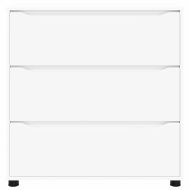 Шкаф за съхранение Бяло 80 x 31 x 81 см Инженерно дърво