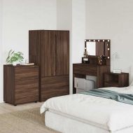 Шкаф за съхранение Кафяв дъб 60 x 48 x 81 см Инженерно дърво