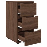Шкаф за съхранение Кафяв дъб 40 x 48 x 81 см Инженерно дърво