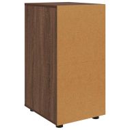 Шкаф за съхранение Кафяв дъб 40 x 48 x 81 см Инженерно дърво