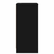 Нощни маси 2 pcs Черно 40 x 30 x 467 см Инженерно дърво