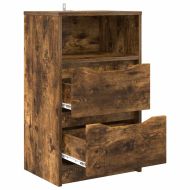 Нощно шкафче Димян дъб 40 x 30 x 467 см Инженерно дърво