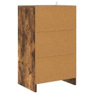 Нощно шкафче Димян дъб 40 x 30 x 467 см Инженерно дърво
