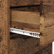 Нощно шкафче Старо дърво 40 x 30 x 467 см Инженерно дърво