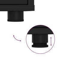 ТВ шкаф с чекмедже Черно 100 x 48 x 43 см Инженерно дърво