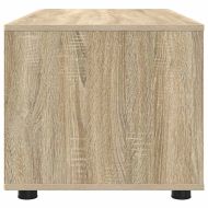 ТВ шкаф с чекмедже Сонома дъб 100 x 48 x 43 см Инженерно дърво