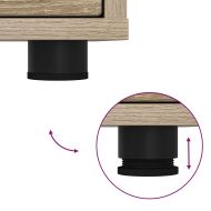 ТВ шкаф с чекмедже Сонома дъб 100 x 48 x 43 см Инженерно дърво