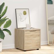 Шкаф за баня Сонома дъб 40,5 x 40 x 44 см Инженерно дърво