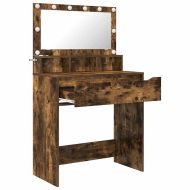 Тоалетки за спалня Димян дъб 80 x 39,6 x 135 см Инженерно дърво