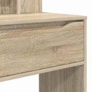 Тоалетки за спалня с чекмедже Сонома дъб 80 x 39,6 x 135 см