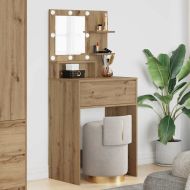 Тоалетки за спалня Дъб 80 x 39,6 x 135 см Инженерно дърво