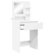 Тоалетки за спалня Бяло 80 x 39,6 x 135 см Инженерно дърво