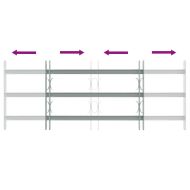 Регулируема решетка за прозорци с 3 напречни пръта 700-1050 мм