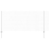 Ограда с пост Сребрист 1 x 10 m Стомана