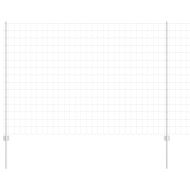 Ограда с пост Сребрист 1,5 x 10 m Стомана