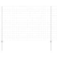Ограда с пост Сребрист 1,5 x 10 m Стомана
