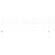 Ограда с пост Сребрист 0,6 x 25 м Стомана