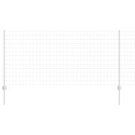 Ограда с пост Сребрист 1 x 10 m Стомана