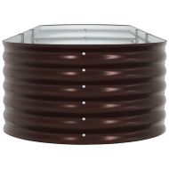 Повдигнато легло Кафяво 320 x 80 x 44 cm Стомана