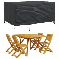 Покривало за мебели Едноцветен Черно 172 x 113 x 73 cm 600D