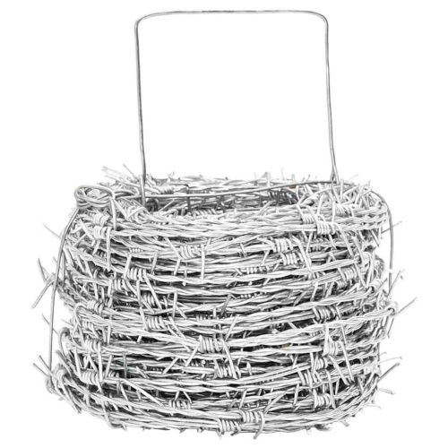 Бодлива тел Сребрист 50 m Горещо поцинкована стомана