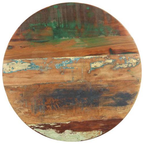 Странична маса, 48x48x56 см, регенерирано дърво масив