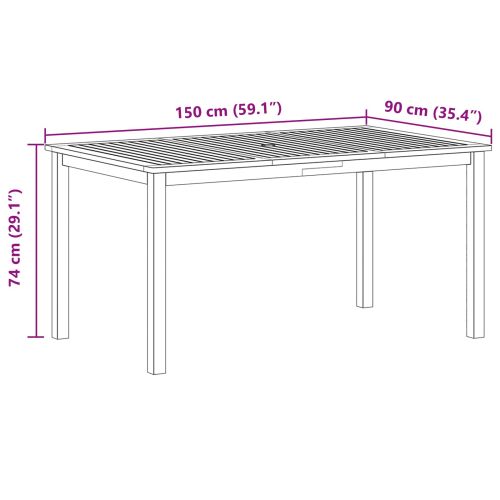 Комплект за хранене в градината 7 pcs Сив