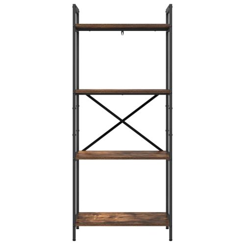 Рафт за книги Димян дъб 56 x 34 x 133,5 см Инженерно дърво