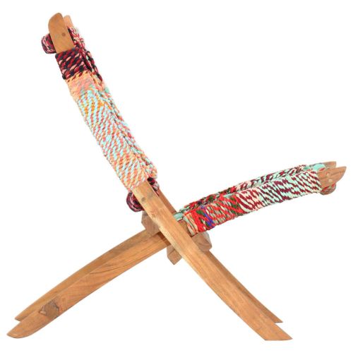 Сгъваем стол Chindi, многоцветен, плат