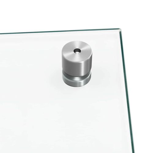 Кухненски гръб 2 pcs Прозрачен 90 x 50 cm закалено стъкло