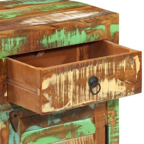 Сайдборд, 110x30x65 см, регенерирано дърво масив