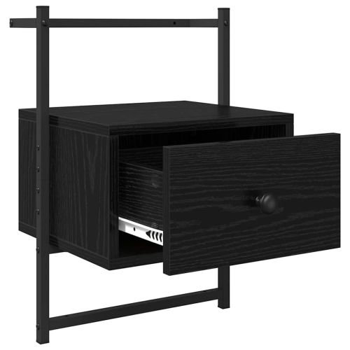 Нощен шкаф Черния дъб 35 x 30 x 51 см Инженерна дървесина