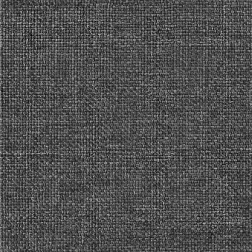 Леглова рамка с тапицирана гръбна част Тъмен сив 90 x 200 cm