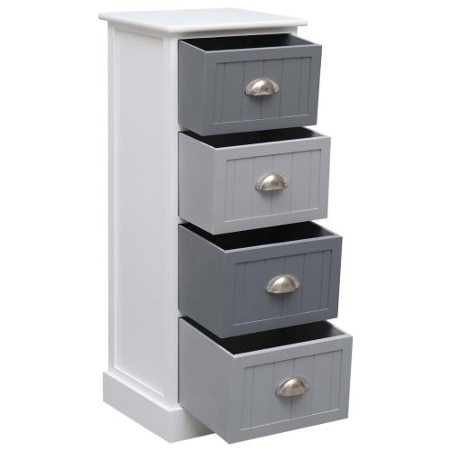 Страничен шкаф 35x30x90 см дърво пауловния