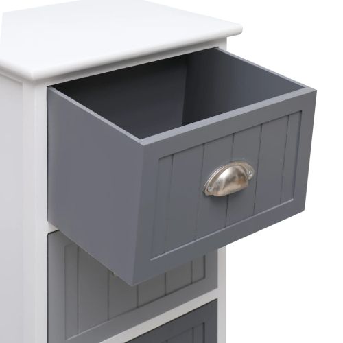 Страничен шкаф 35x30x90 см дърво пауловния