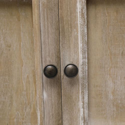 Шкаф с чекмеджета, бял, 50x30x80 см, дърво