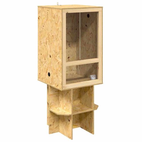 Терариум Кафяво 50 x 50 x 130 см ОСБ